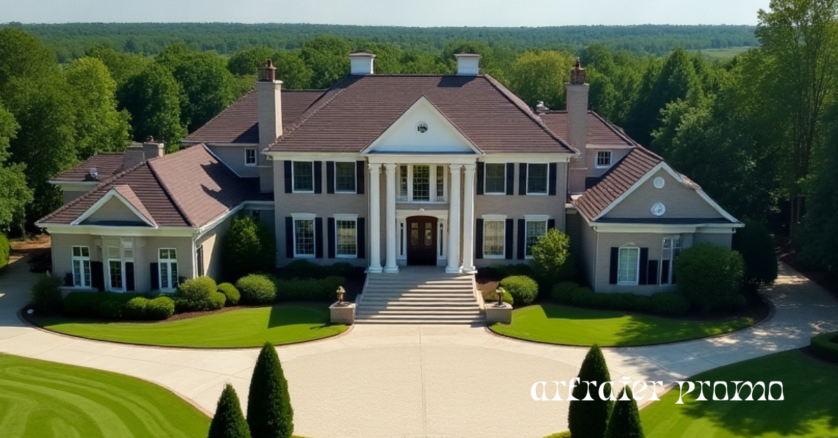 Steven Furtick’s luxurious house in Waxhaw, North Carolina