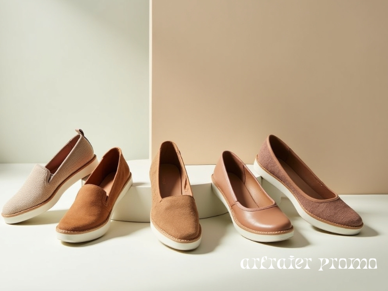 Amour Vert sustainable shoes collection featuring sneakers, flats, and sandals