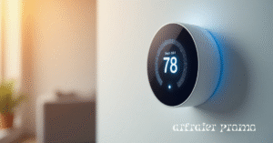 Smart thermostat for efficient home heating