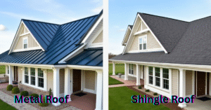 Metal roof vs asphalt shingle roof comparison