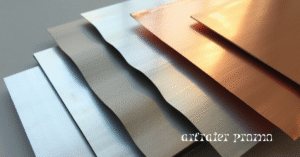 Different types of metal roofing materials