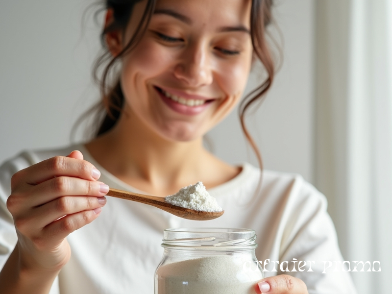 Homemade powdered laundry detergent in a jar
