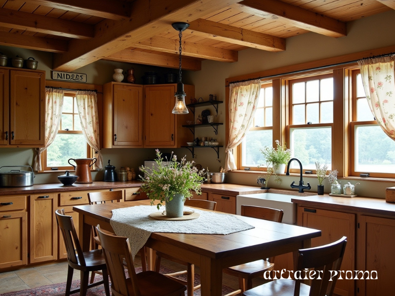 Dolly Parton’s cozy living room decorated in Southern country style.