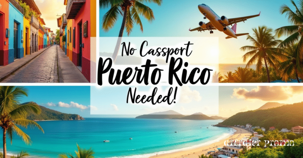 Puerto Rico, U.S. Virgin Islands, and Key West — budget travel without passport.