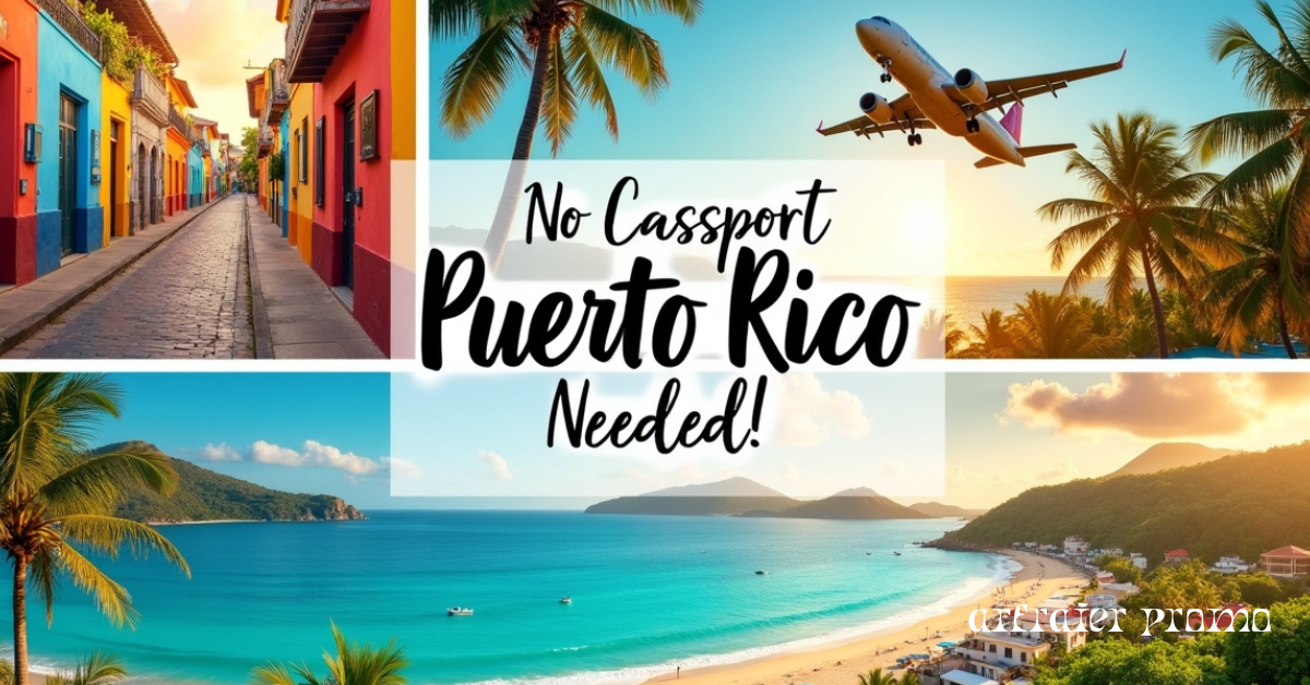 Puerto Rico, U.S. Virgin Islands, and Key West — budget travel without passport.