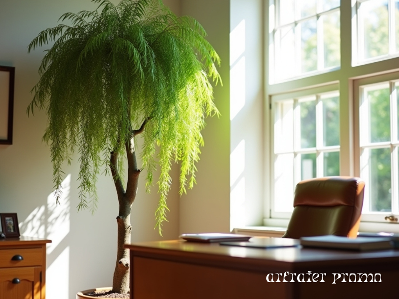 Weeping Fig tree near window