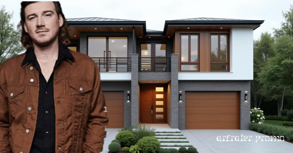 Morgan Wallen House Exterior in Tennessee