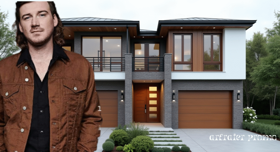 Morgan Wallen House Exterior in Tennessee