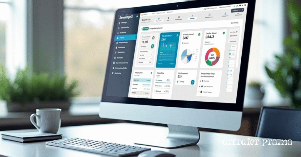 ZenveKeyPO4 software dashboard