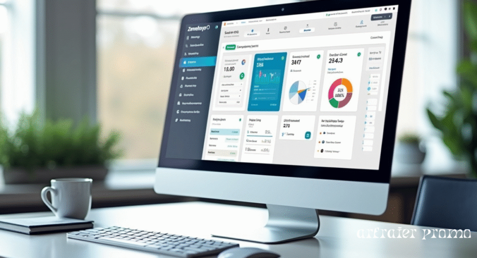 ZenveKeyPO4 software dashboard