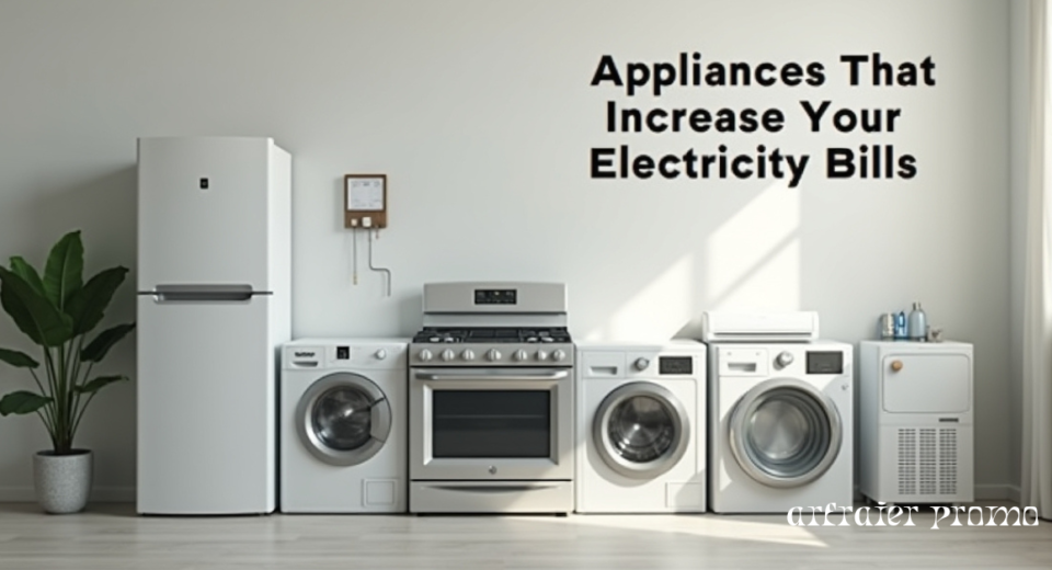 Common home appliances increasing electricity bills